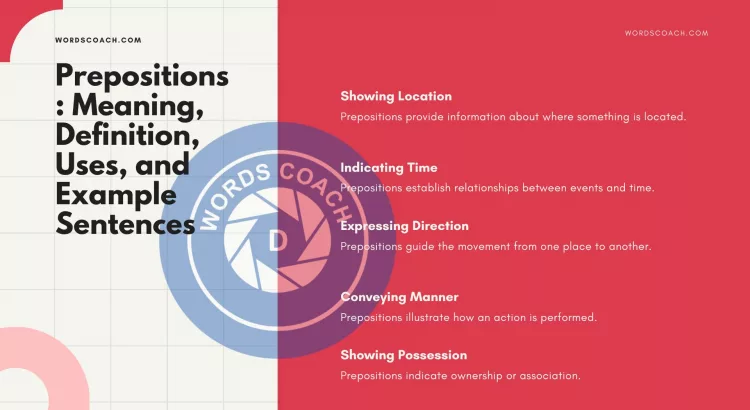 Prepositions - wordscoach.com