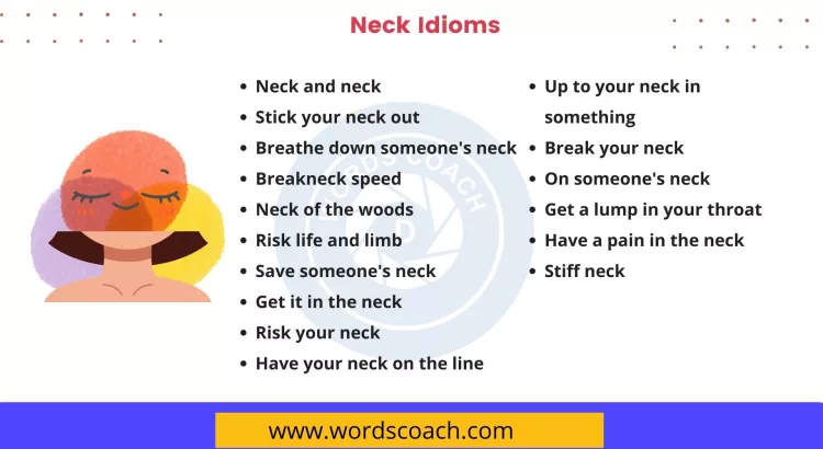 Neck Idioms - wordscoach.com