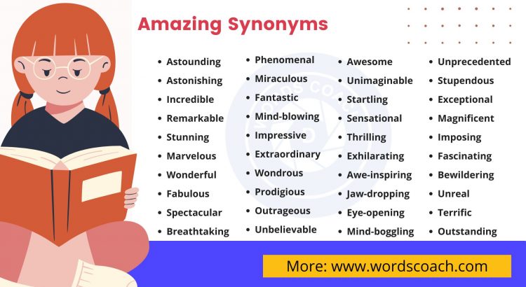 Amazing Synonyms - wordscoach.com