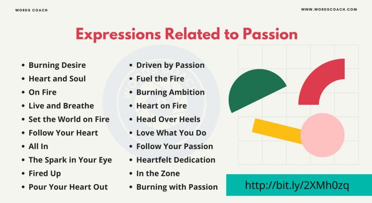 Expressions Related to Passion - wordscoach.com