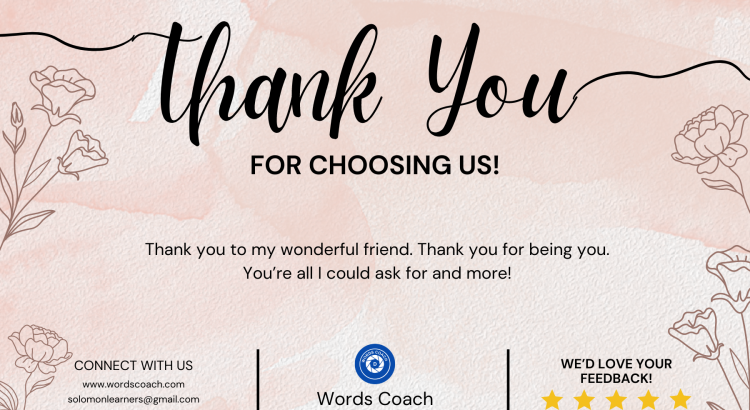 Simple and Heartfelt Quotes to Say Thank You - wordscoach.com