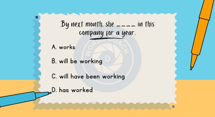 Future Perfect Continuous Tense Quiz - wordscoach.com