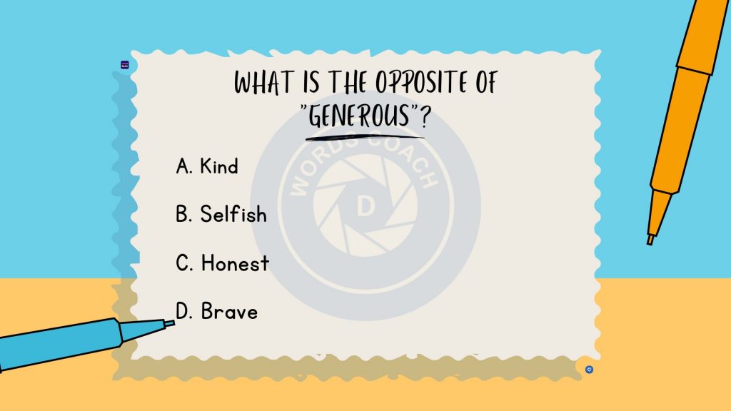 Opposite Words Quiz
