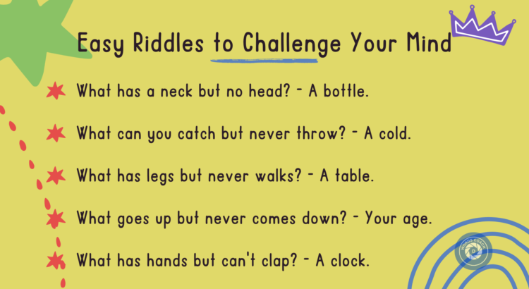 Easy Riddles to Challenge Your Mind - wordscoach.com