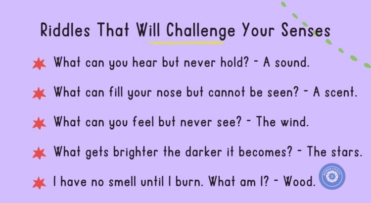 Riddles That Will Challenge Your Senses