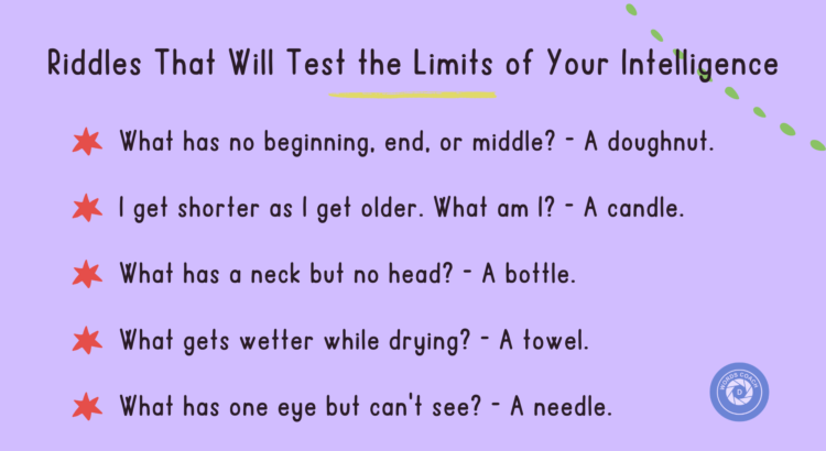Riddles That Will Test the Limits of Your Intelligence - wordscoach.com