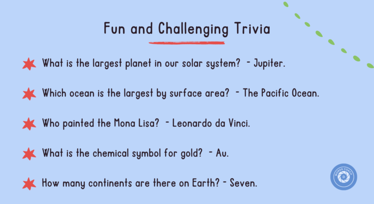 Fun and Challenging Trivia