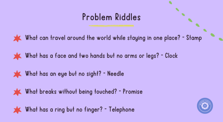 Problem Riddles - wordscoach.com