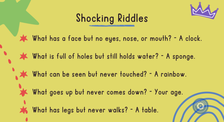 Shocking Riddles - wordscoach.com