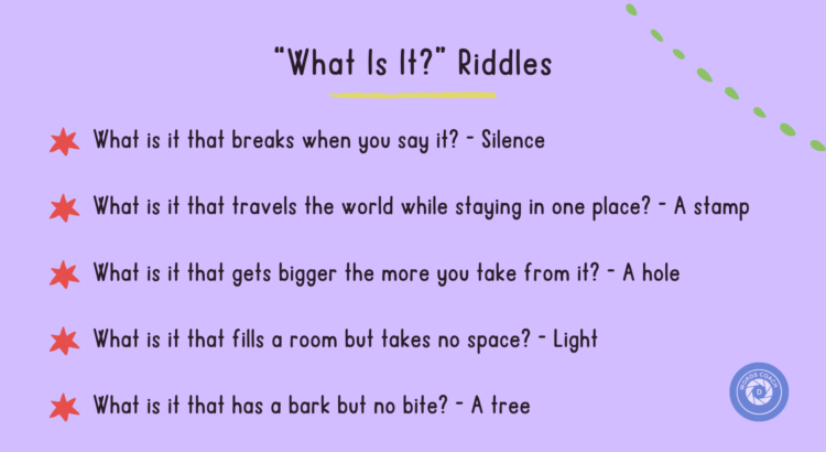 What Is It? Riddles - wordscoach.com