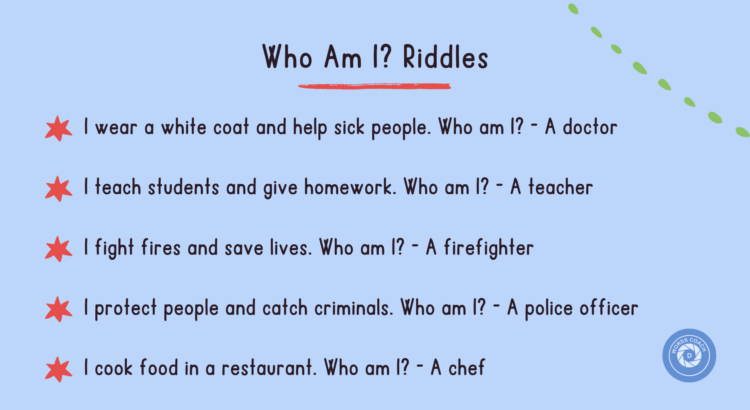 Who Am I? Riddles - wordscoach.com